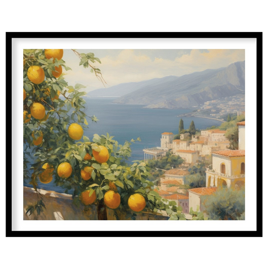 Experience the serene beauty of the Mediterranean coast with this captivating artwork. Featuring for bedroom