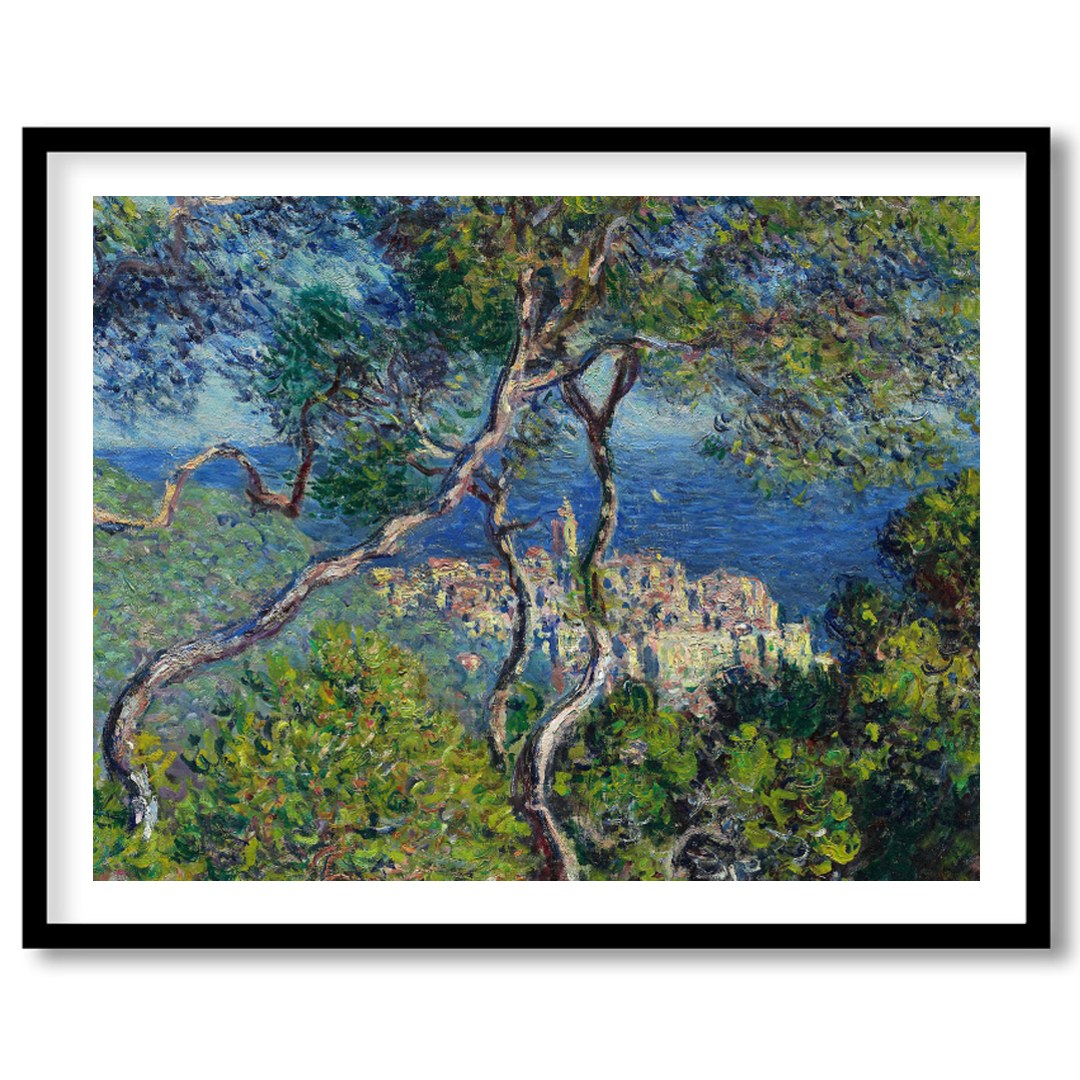 Explore the serene beauty of a coastal village through this captivating wall art piece. Featuring for space