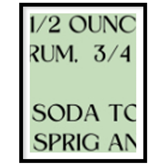 This vibrant and energizing poster celebrates the classic Mojito, presented with a fresh and lively… for lovely house
