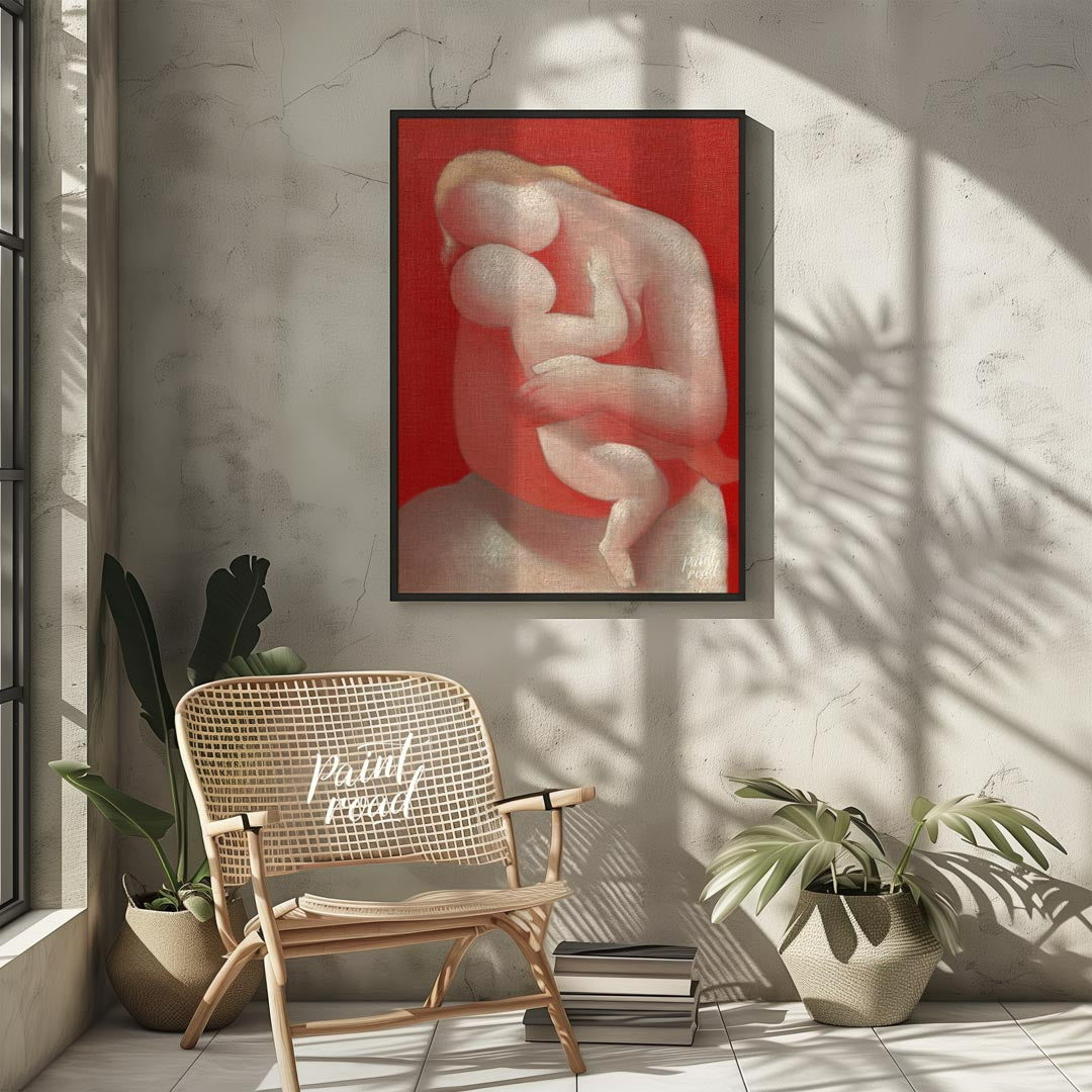 This tender and evocative painting, “Matka” (Mother) by Mikuláš Galanda, beautifully captures the u… for other