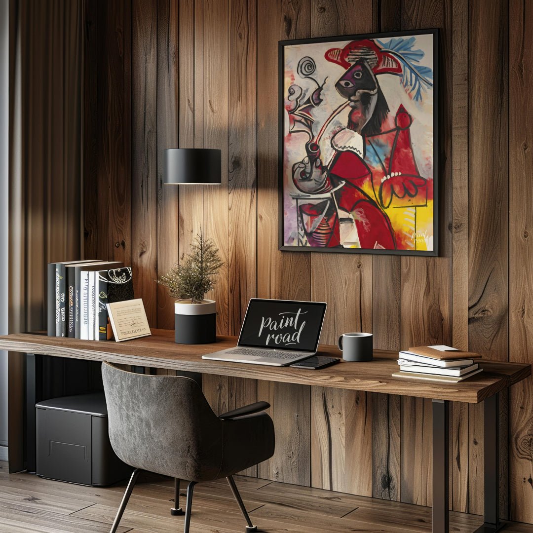 Musketeer à la Pipe Painting available online at Paintroad showing art collector art gallery and art history