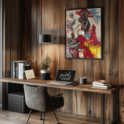 Musketeer à la Pipe Painting available online at Paintroad showing art collector art gallery and art history