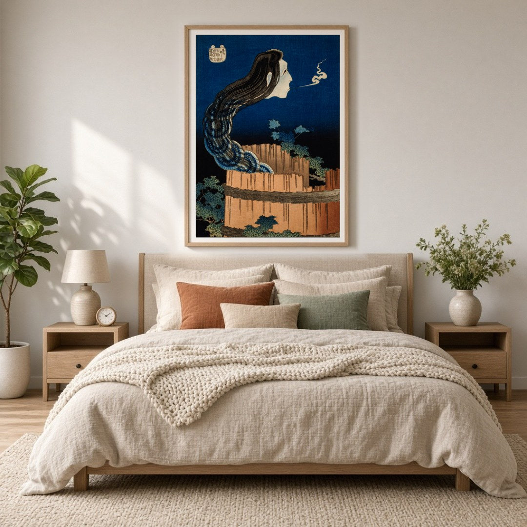 This captivating artwork transports you to a mystical realm where nature and mythology intertwine. for Bedroom