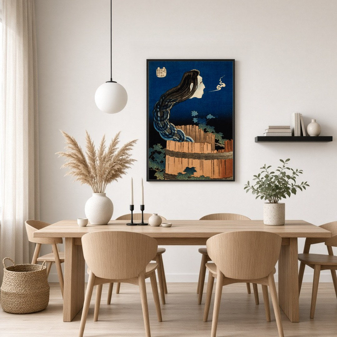 This captivating artwork transports you to a mystical realm where nature and mythology intertwine. for Dining