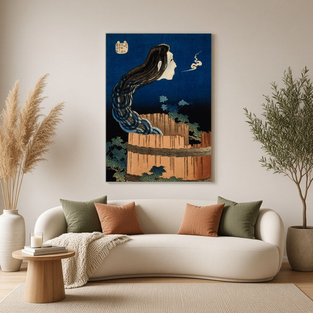 This captivating artwork transports you to a mystical realm where nature and mythology intertwine. for Living Room