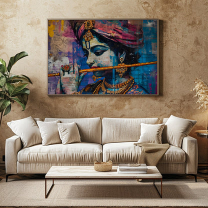 Immerse yourself in the enchanting presence of this captivating artwork, featuring a beautifully for Family Room