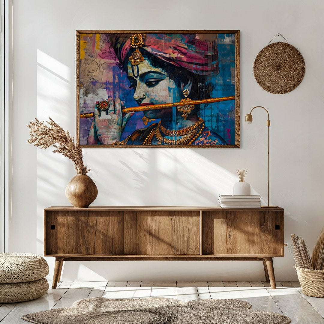 Immerse yourself in the enchanting presence of this captivating artwork, featuring a beautifully for Sitting Area