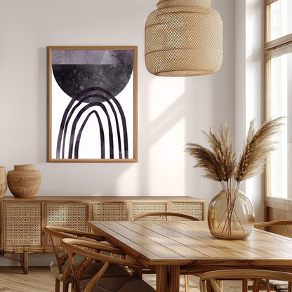 Dive into the depths of abstract sophistication with this mesmerizing artwork featuring bold, for Extra Kitchen