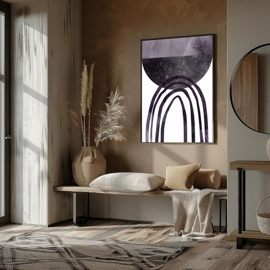 Dive into the depths of abstract sophistication with this mesmerizing artwork featuring bold, for sweet-home