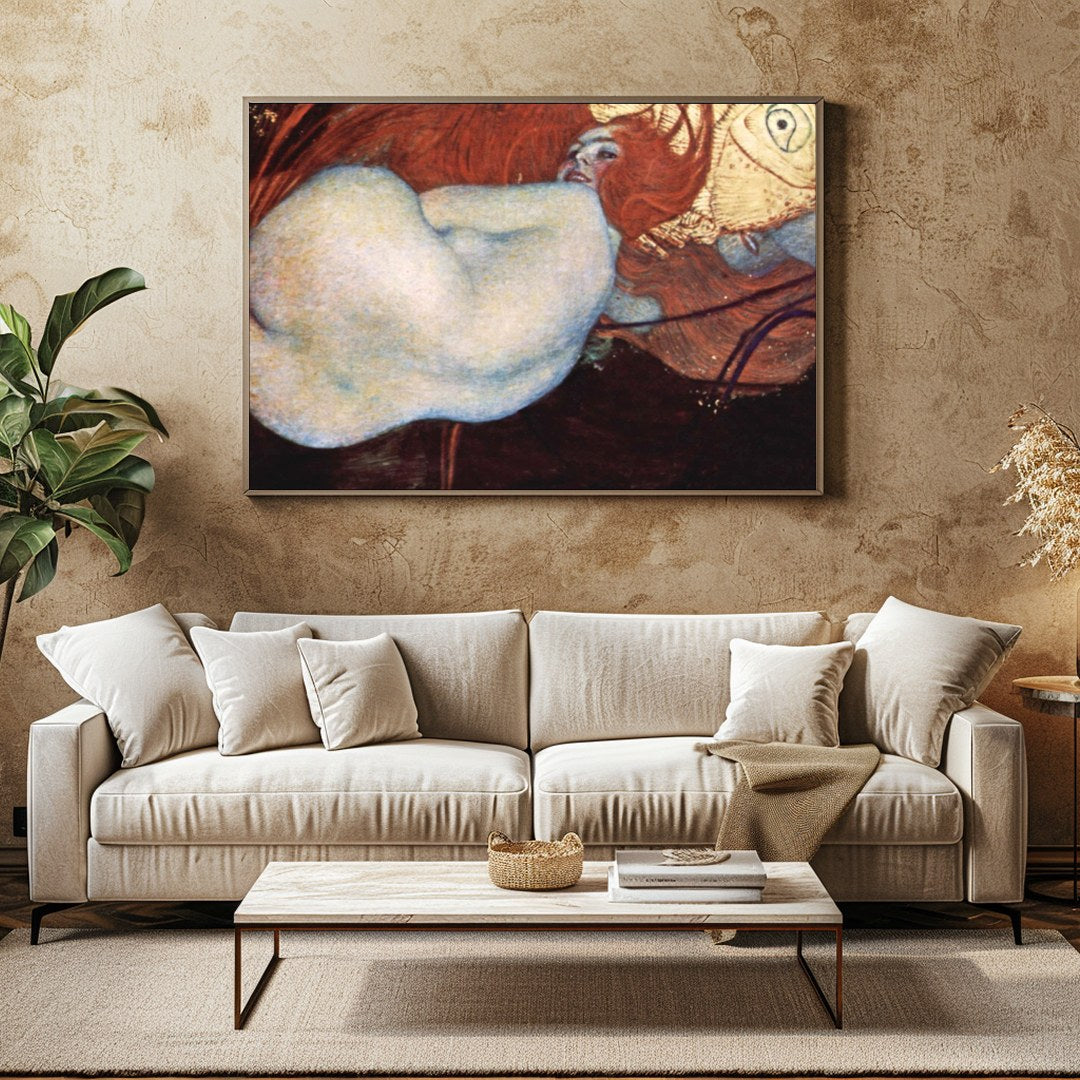 Immerse yourself in the dreamlike quality of 'Mystical Reverie,' a stunning fine art piece for Family Room