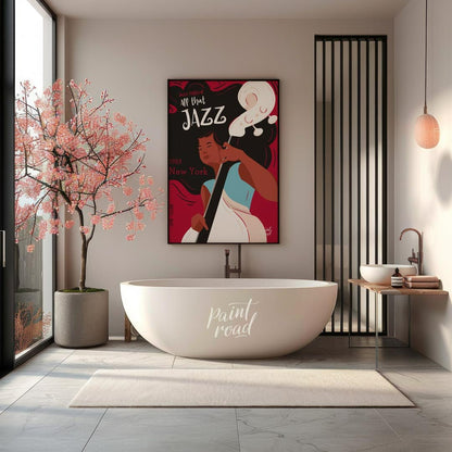 NY Jazz 1983 Painting at NY Jazz 1983 buy online at Paint Road featuring 1983 80s style and art decor