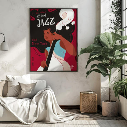 NY Jazz 1983 Painting at NY Jazz 1983 buy online at Paint Road featuring 1983 80s style and art decor