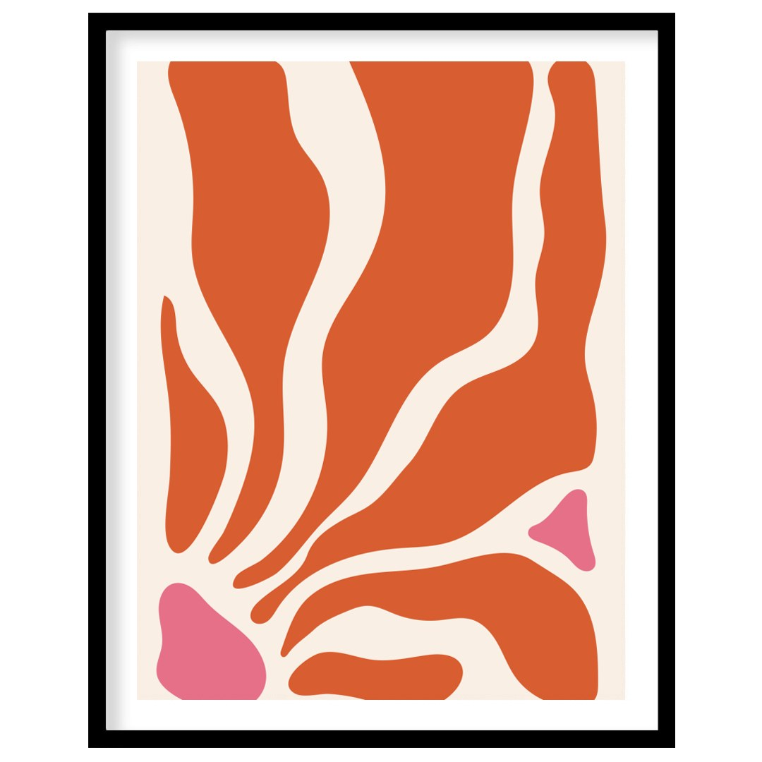 Organic Flow Abstract Canvas