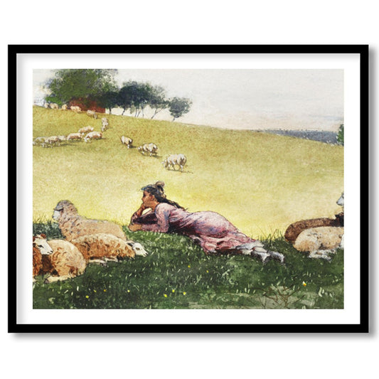 Immerse yourself in the serene beauty of the countryside with this captivating artwork. Featuring a for sanctuary