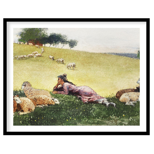 Immerse yourself in the serene beauty of the countryside with this captivating artwork. Featuring a for sanctuary