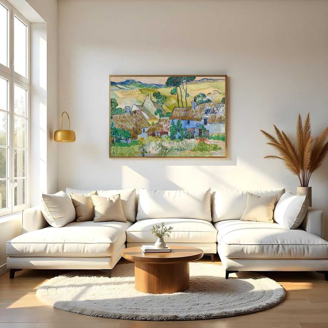 Immerse yourself in the tranquil beauty of this countryside retreat, where time seems to stand for Living Room