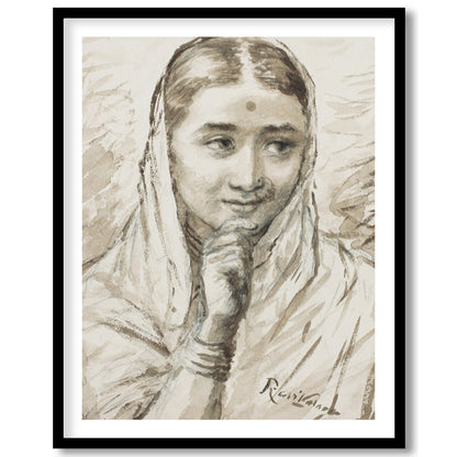 Immerse yourself in the graceful presence of this sepia-toned masterpiece, capturing the serene for sanctuary