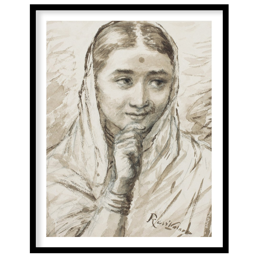 Immerse yourself in the graceful presence of this sepia-toned masterpiece, capturing the serene for sanctuary