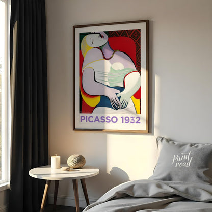 This vibrant exhibition poster promotes “PICASSO 1932 ANNÉE ÉROTIQUE” at Musée Picasso Paris, runni… for bedroom