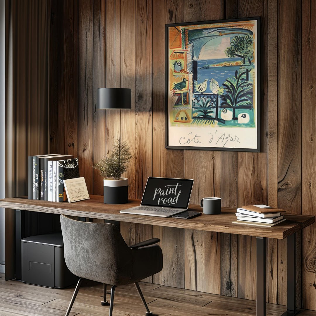 Picasso: Côte d’Azur Painting available online at Paintroad showing Bedroom Birds and Coastal Decor