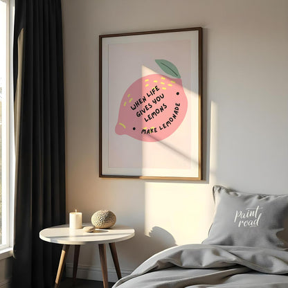 This delightful and whimsical illustration reinterprets the classic adage, featuring a large, styli… for bedroom