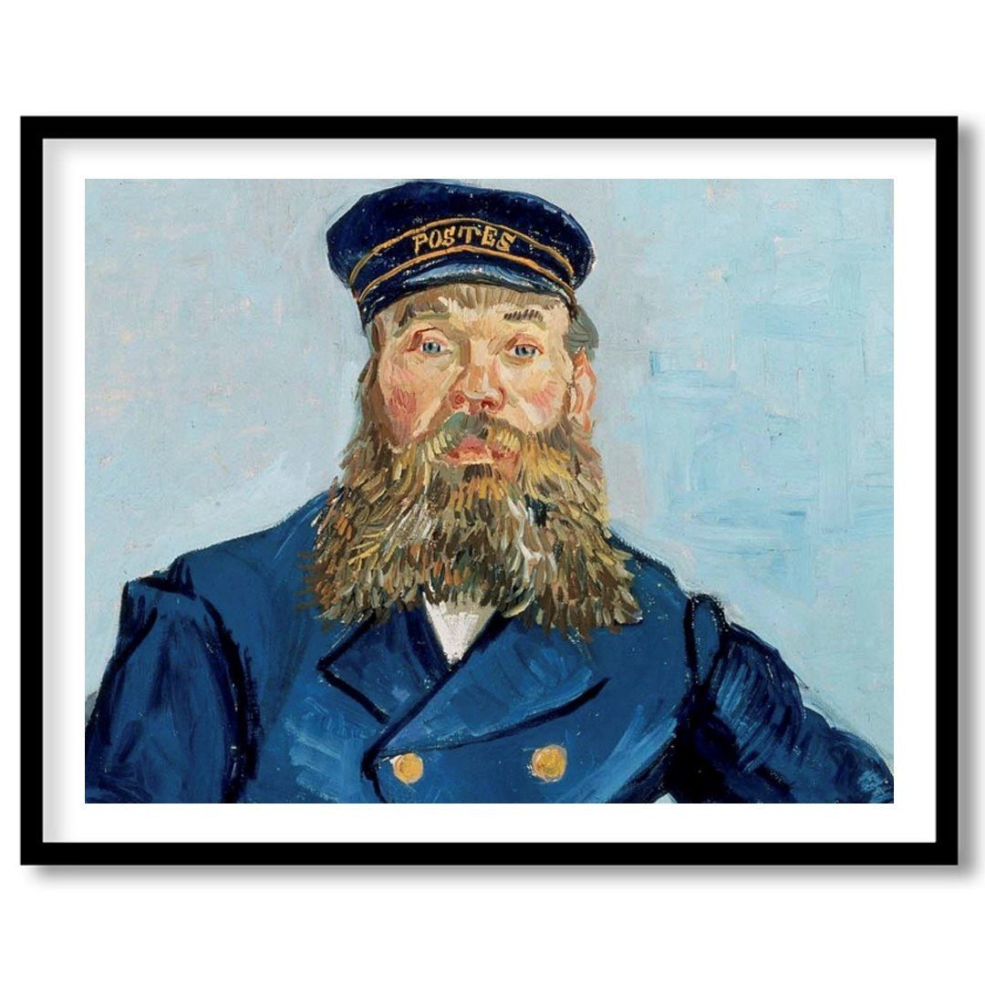 This captivating portrait captures the essence of a 19th-century postmaster, adorned in a striking for sanctuary
