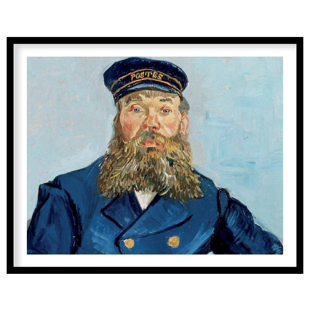 This captivating portrait captures the essence of a 19th-century postmaster, adorned in a striking for sanctuary