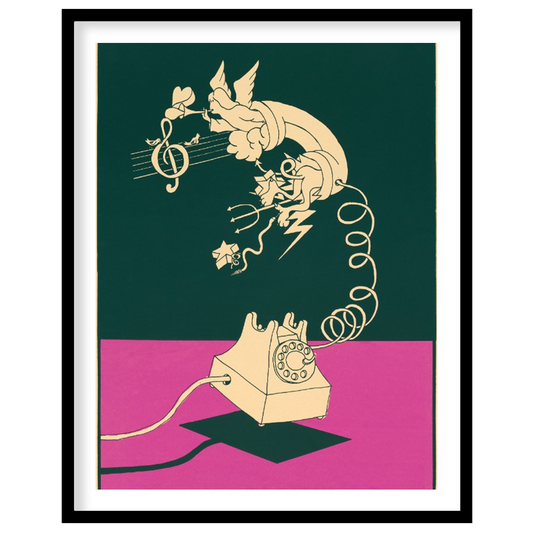This poster is a vibrant and surreal illustration with a psychedelic aesthetic, featuring a vintage… for space