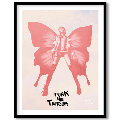 This captivating and edgy art print presents a striking silhouette of a powerful figure, dramatical… for place