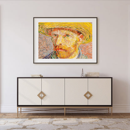 Experience the emotive power of this vivid, textured portrait that embodies the essence of human for Foyer