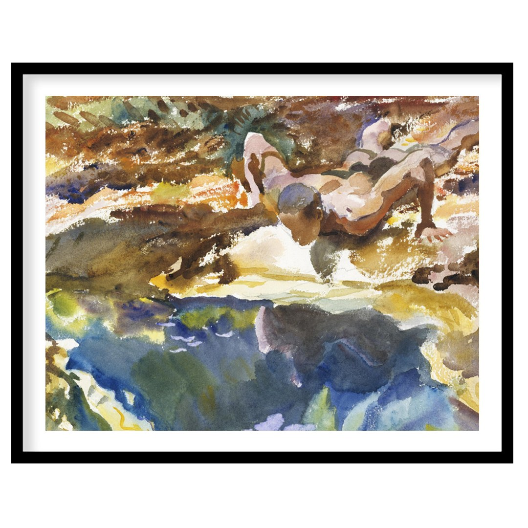 Immerse yourself in the vibrant hues and organic forms of this exquisite watercolor artwork. With for room