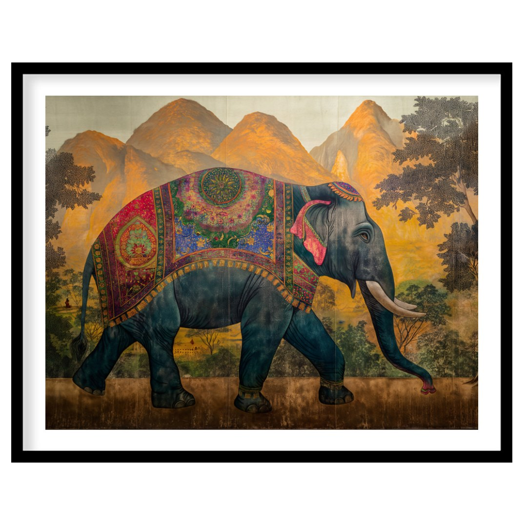 Regal Elephant's Journey