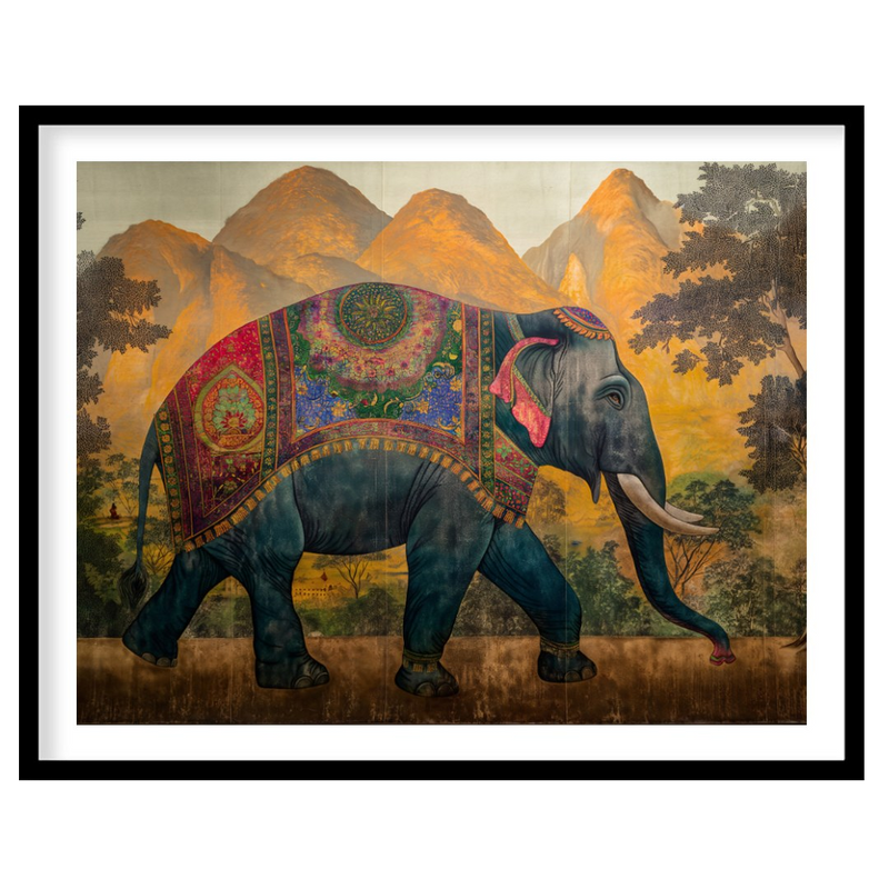 Regal Elephant's Journey