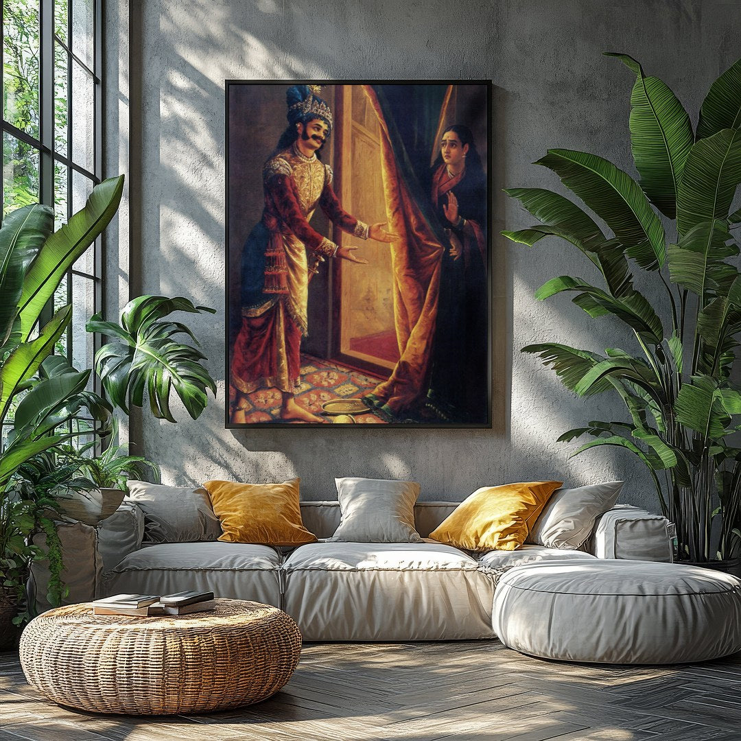 Immerse yourself in the opulence and drama of a historical moment captured in this masterpiece. The for Balcony