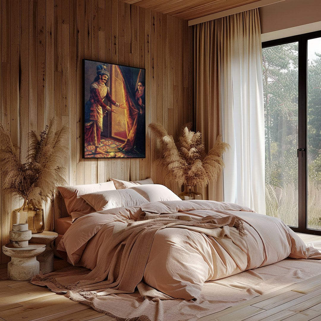 Immerse yourself in the opulence and drama of a historical moment captured in this masterpiece. The for Bedroom