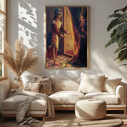 Immerse yourself in the opulence and drama of a historical moment captured in this masterpiece. The for Sitting Area