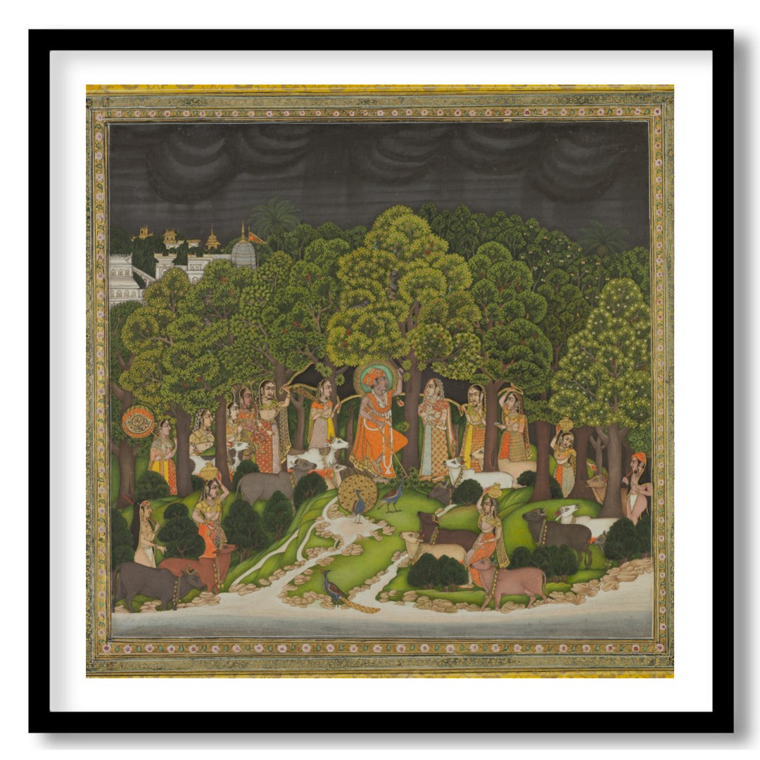 Immerse yourself in the intricate details of this mesmerizing artwork, capturing a moment of divine for house