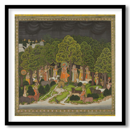 Immerse yourself in the intricate details of this mesmerizing artwork, capturing a moment of divine for house