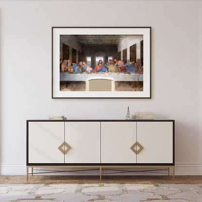 Immerse yourself in the timeless elegance of a Renaissance gathering scene, skillfully reimagined for Foyer