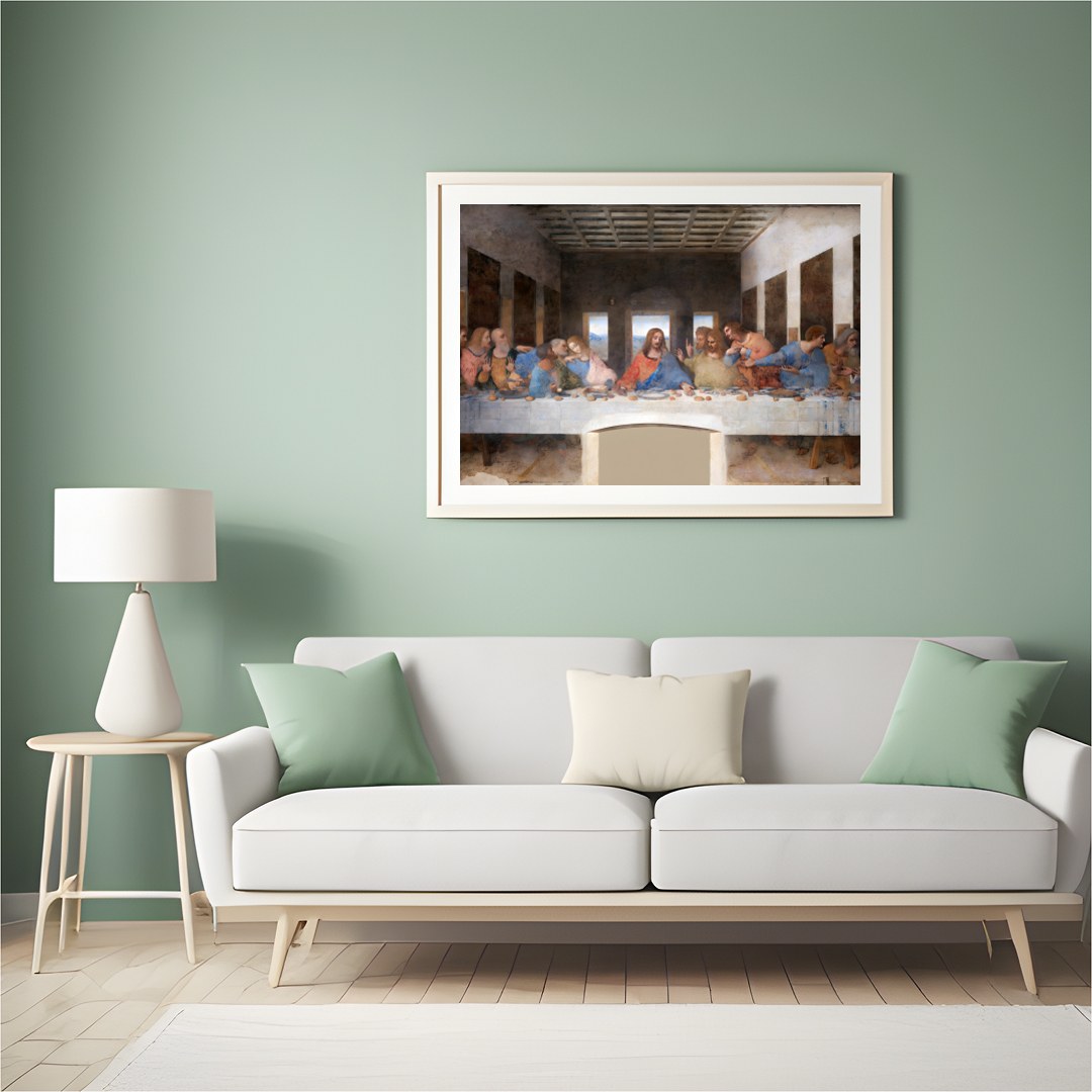 Immerse yourself in the timeless elegance of a Renaissance gathering scene, skillfully reimagined for Hall