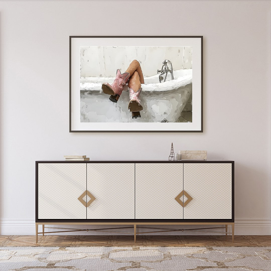 Delight in the playful juxtaposition of rustic charm and modern whimsy with this captivating for Foyer