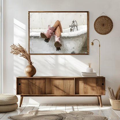 Delight in the playful juxtaposition of rustic charm and modern whimsy with this captivating for Sitting Area
