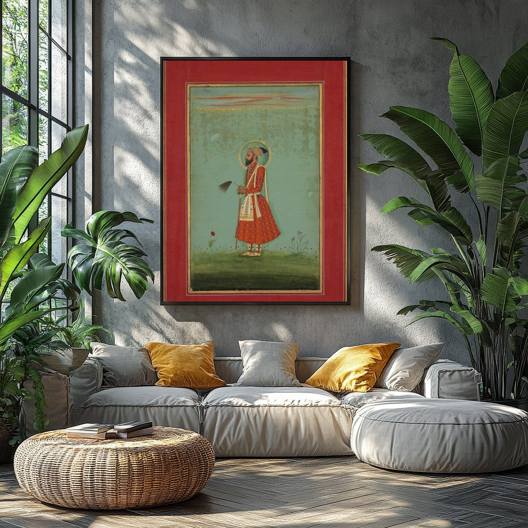 Immerse yourself in the grandeur of a bygone era with this exquisite portrait, showcasing intricate for Balcony