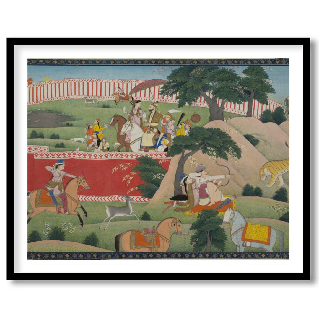 Immerse yourself in the rich tapestry of history with this exquisite artwork depicting a for loft