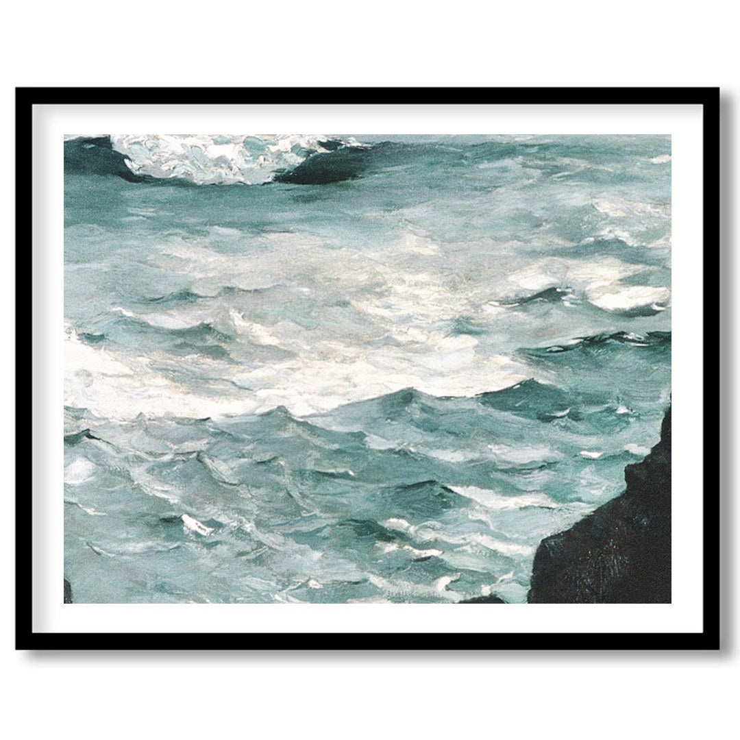 Captivate your space with a breathtaking portrayal of the ocean's raw power. This artwork captures for residence