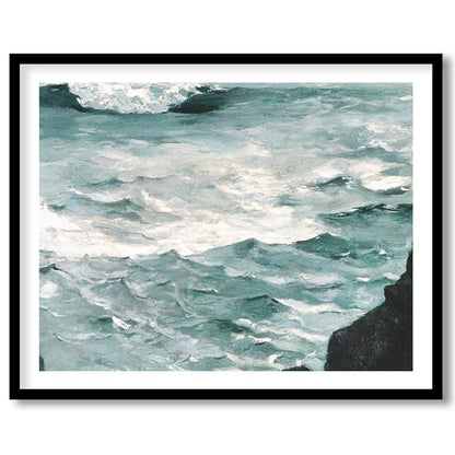 Captivate your space with a breathtaking portrayal of the ocean's raw power. This artwork captures for residence