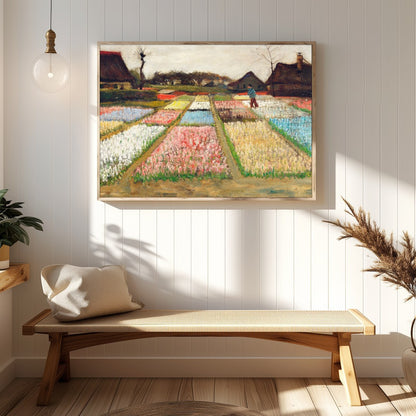 Capture the serene beauty of the countryside with this stunning landscape painting. Featuring for Hallway