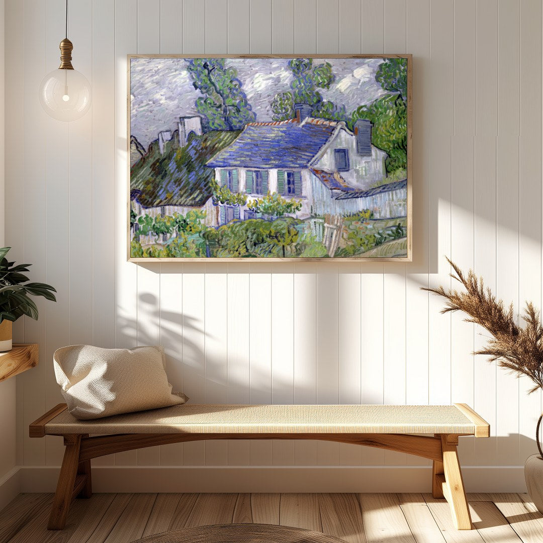 Capture the serene beauty of rural life with this exquisite impressionist art print. Featuring a for Hallway