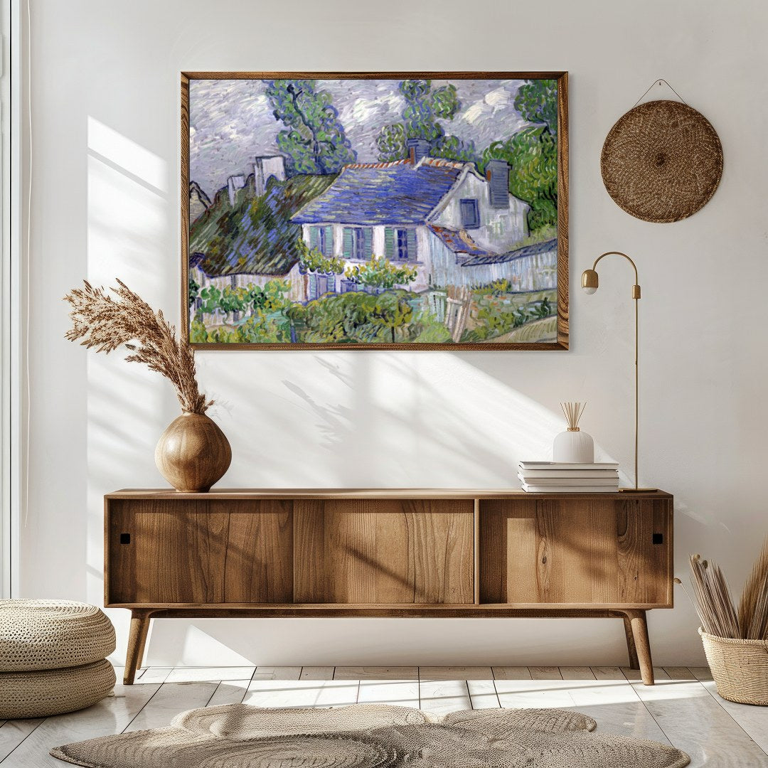 Capture the serene beauty of rural life with this exquisite impressionist art print. Featuring a for Sitting Area