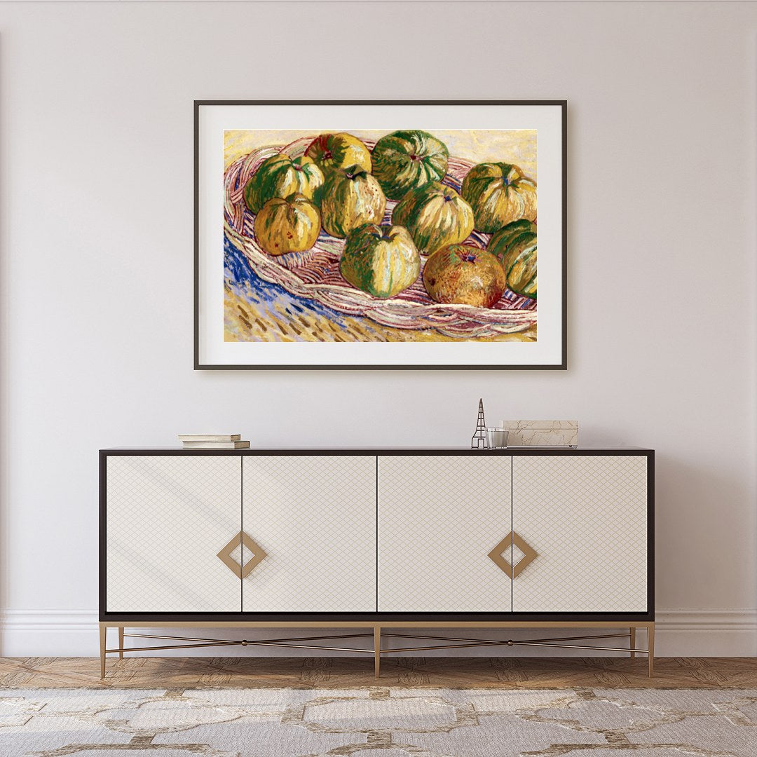 Capture the essence of rustic charm with this Impressionist still life painting. Depicting a for Foyer